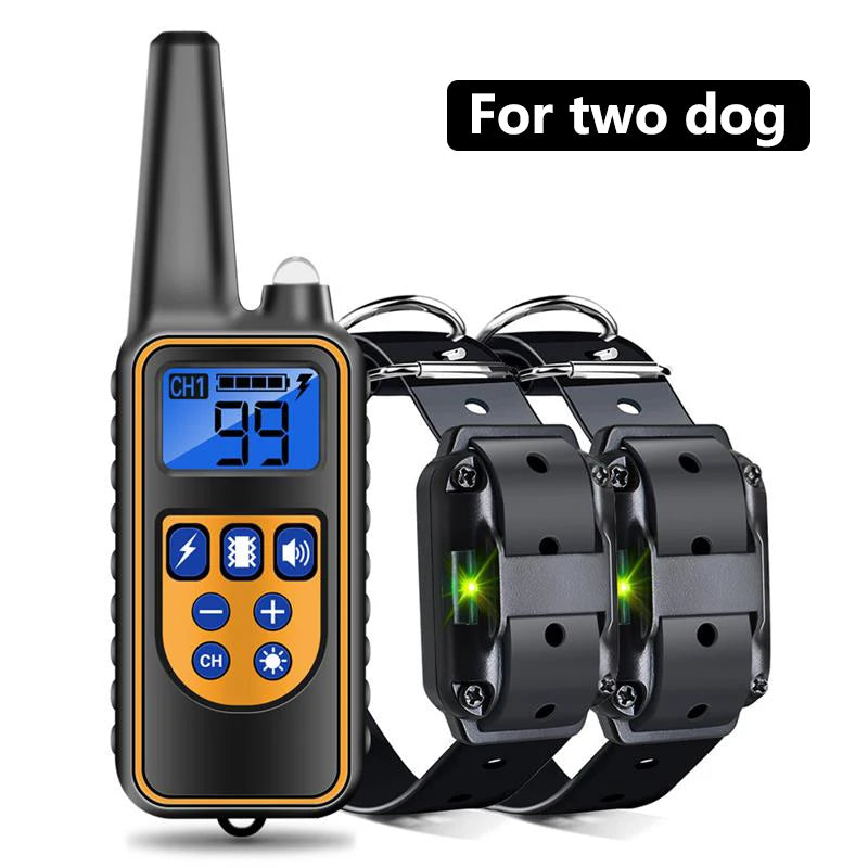 800M Digital Dog Training Collar Waterproof Rechargeable Remote Control Pet with LCD Display for All...
