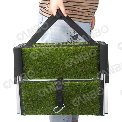 pet Upgraded High Load-Bearing Folding Stairs Dog Aluminium Nonslip Car Pet Ladder for Small Dogs