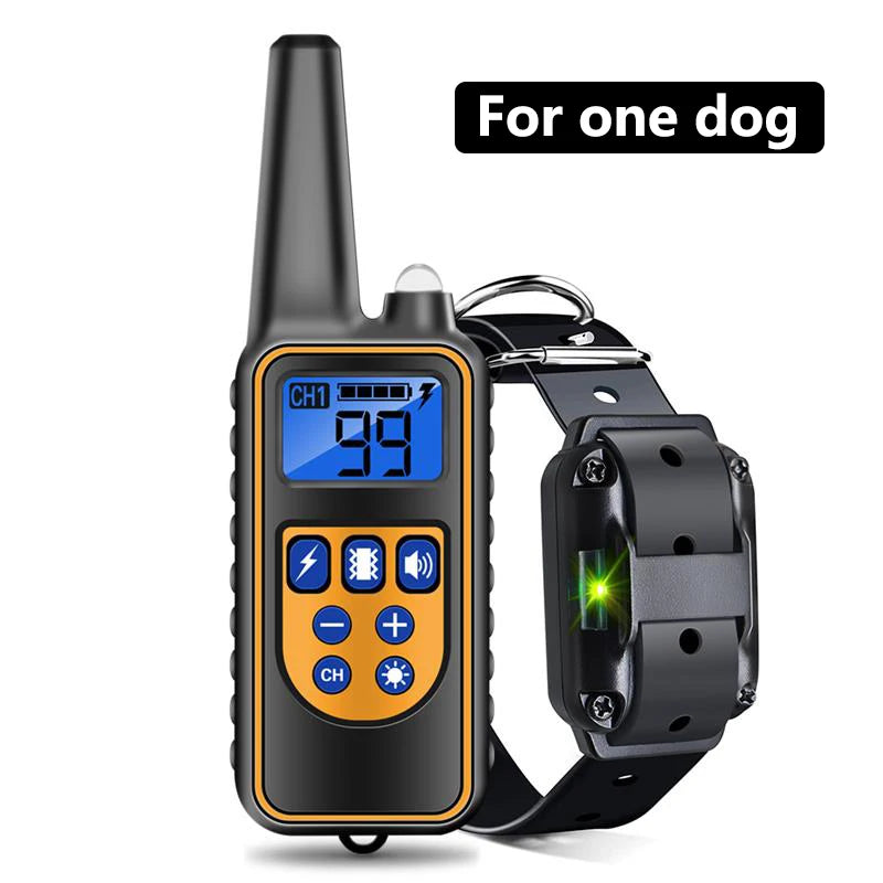 800M Digital Dog Training Collar Waterproof Rechargeable Remote Control Pet with LCD Display for All...