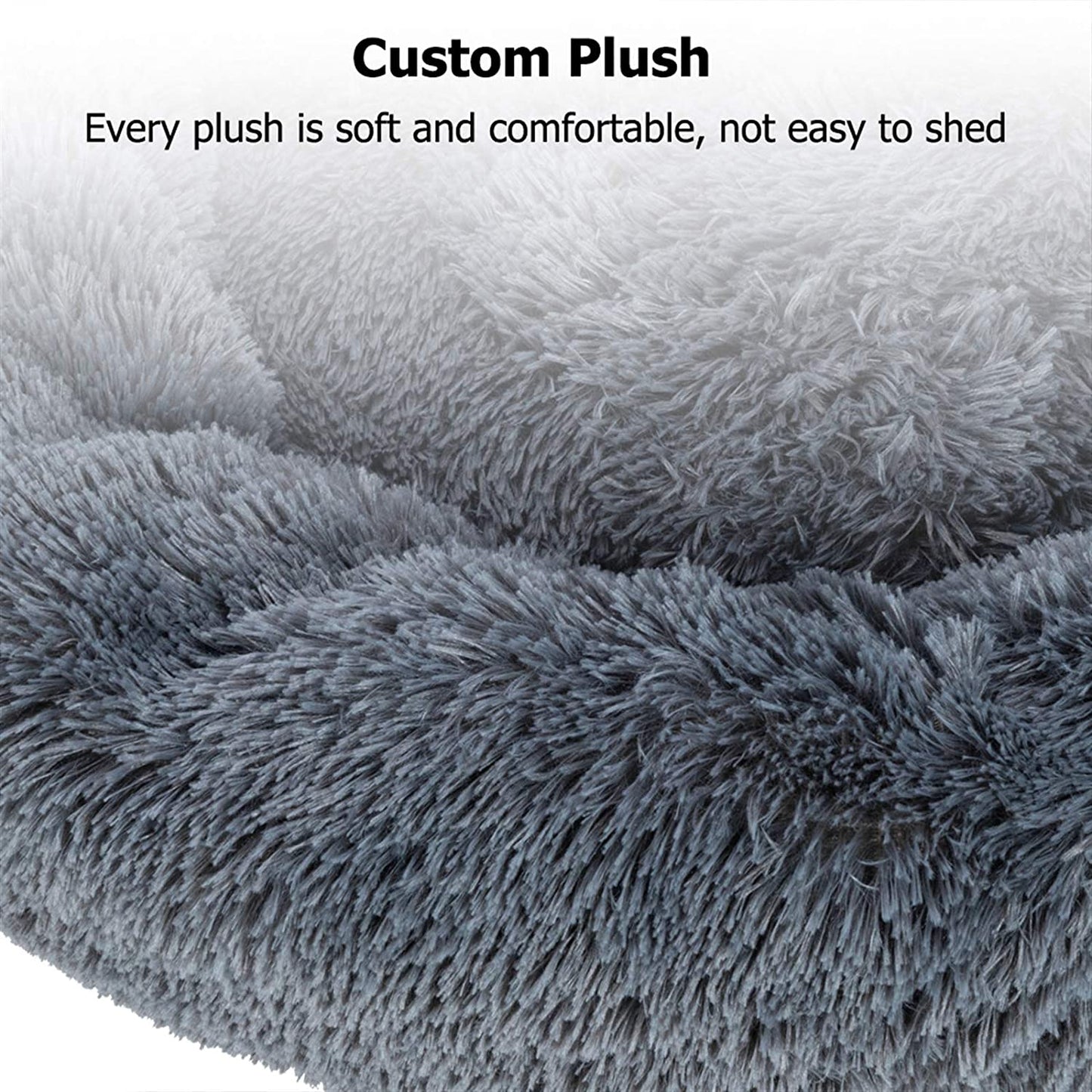 Dog Bed, Dog Beds for Medium Dogs, Small Outdoor Dog Beds, Washable Dog Bed and Cat Bed, Faux Fur Pet Bed, Anti-Slip Dog Bed Cat Bed (Large 28’’X28’’)