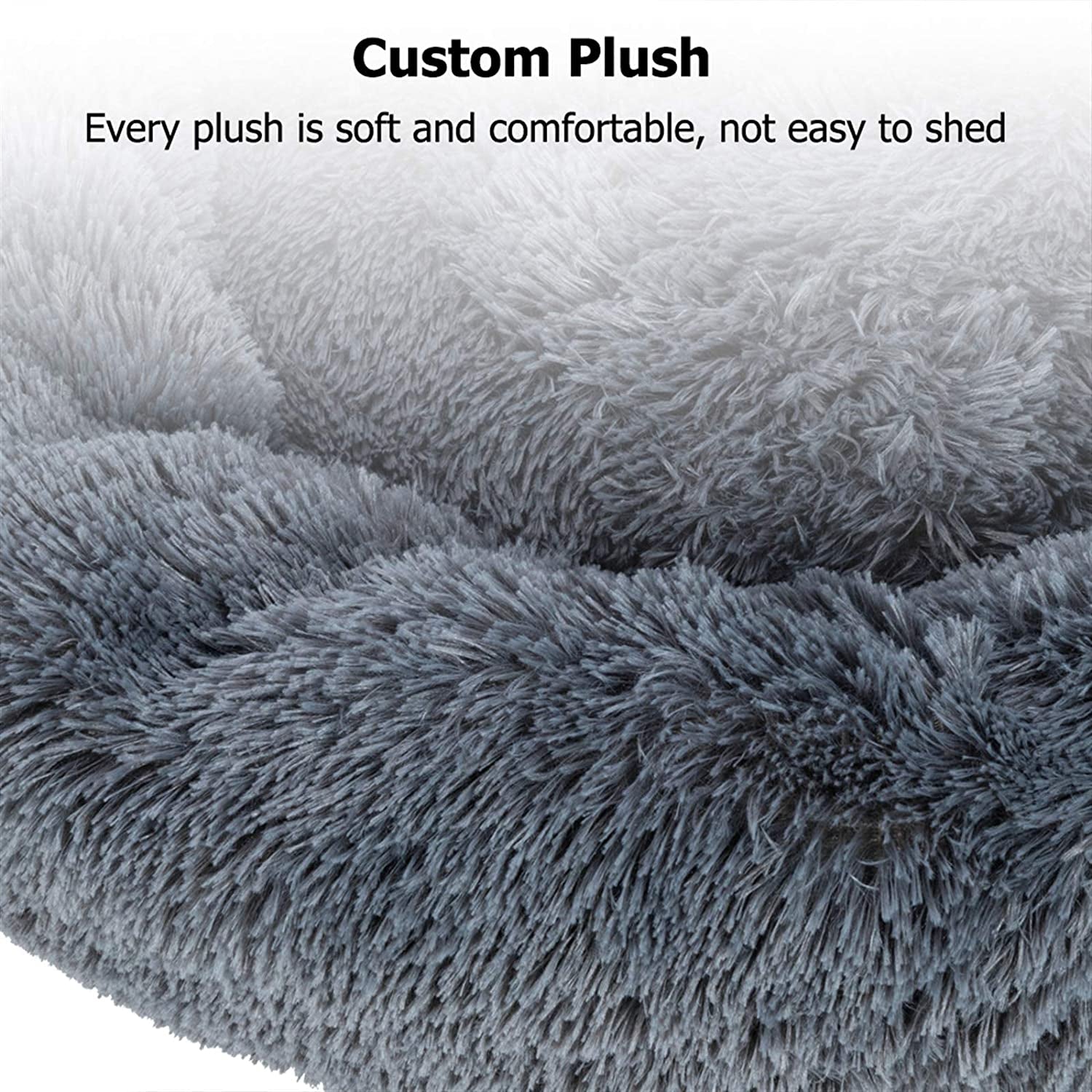 Dog Bed, Dog Beds for Medium Dogs, Small Outdoor Dog Beds, Washable Dog Bed and Cat Bed, Faux Fur Pet Bed, Anti-Slip Dog Bed Cat Bed (Large 28’’X28’’)