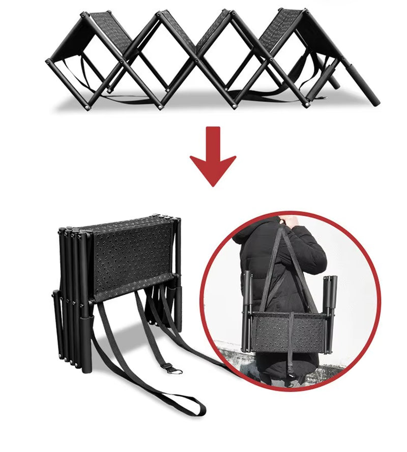 Convenient Four Step Pet Staircase Cat and Dog Ladder Foldable Dog Ladder