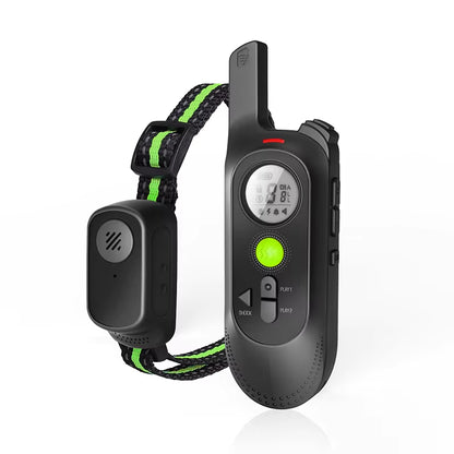 Dog Training Collar with Remote Voice Commands Shock Collar for Dogs Large Breed Vibration Waterproo...