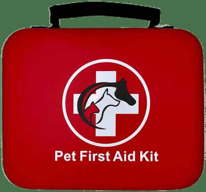 Essential Deluxe Pet First Aid Kit - 60 Pieces Veterinarian Approved for Ultimate Pet Safety