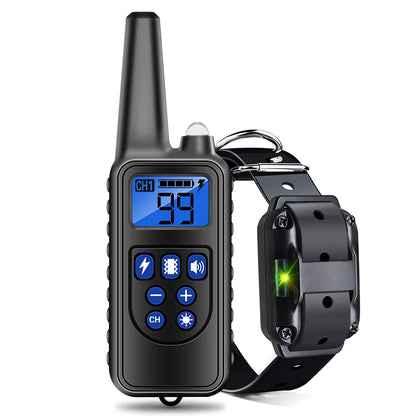 500M 800M 1000M Dog Training Collar Remote Control Shock Vibration Sound anti Bark Dog Collar Electr...
