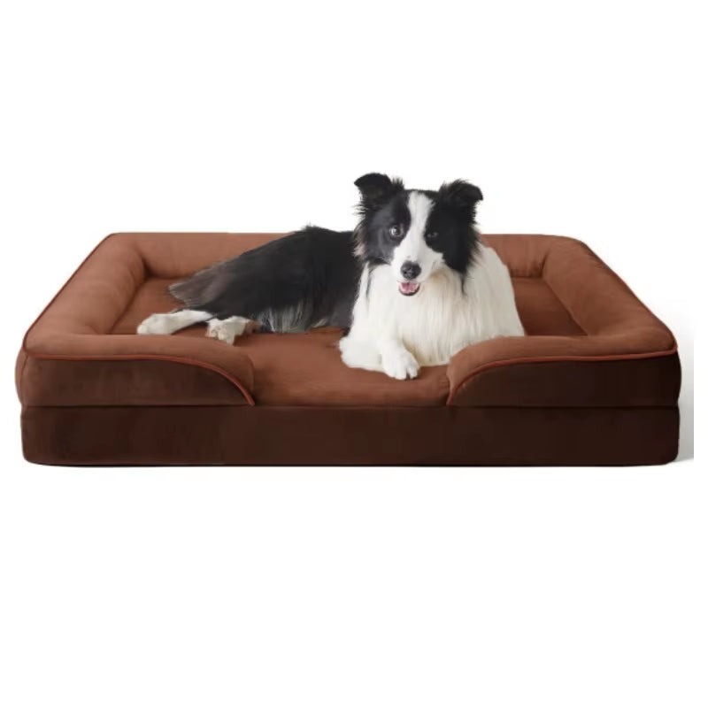 Manufacturer Wholesale Washable Dog Bed Custom Oem Memory Foam Orthopedic Human Dog Bed Xxl