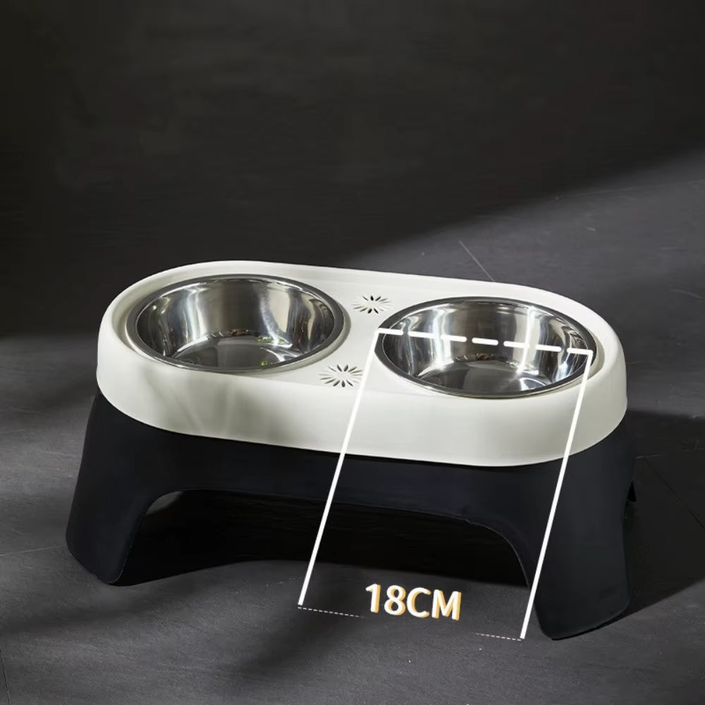 Elevate Your Pet's Dining Experience with Our Leak-Proof Elevated Food Bowl for Small Dogs and Cats
