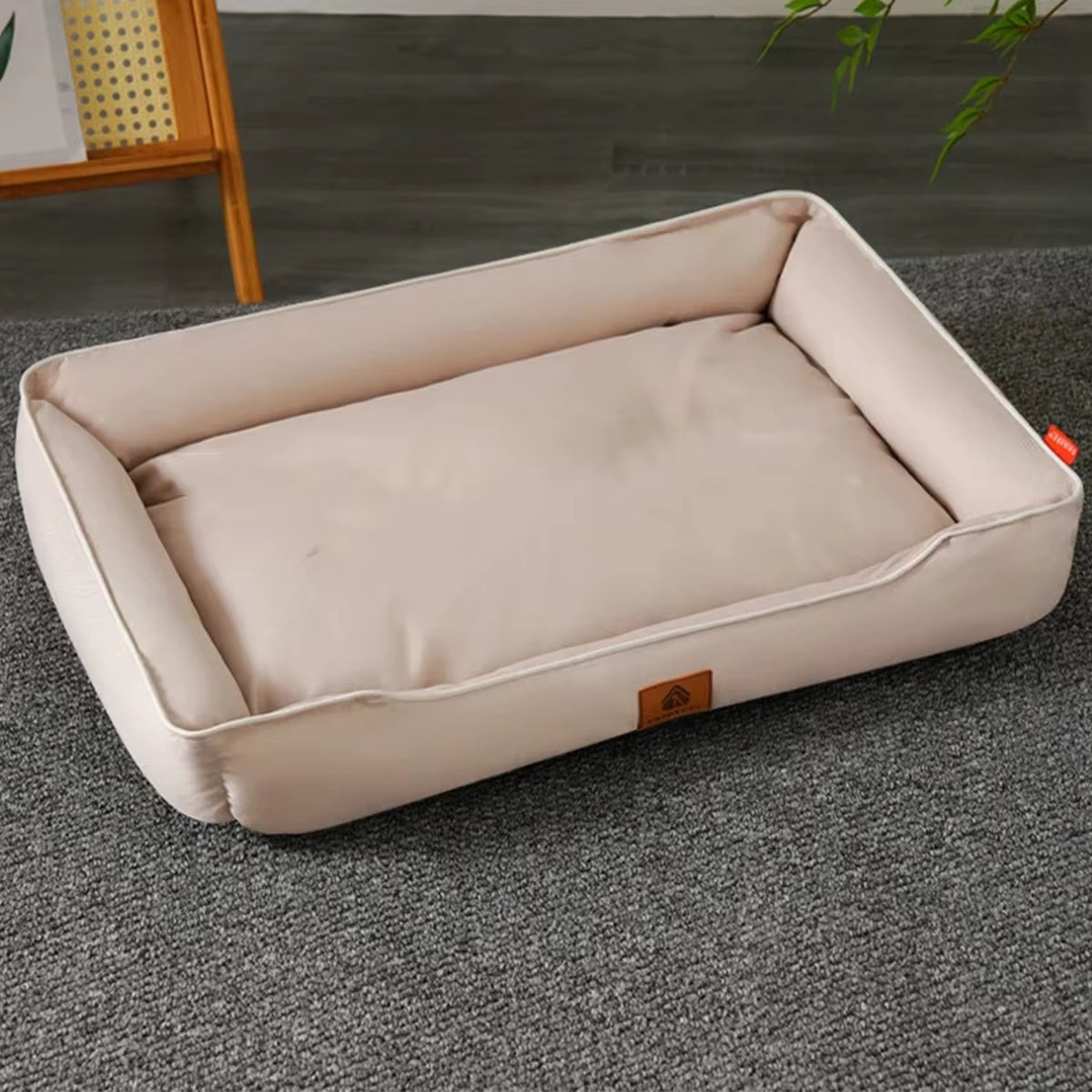 Four Season Square Dog Bed for Large Dog Mattress Bite-Resistant Cat Bed Soft Thickened Dog Bed Wate...