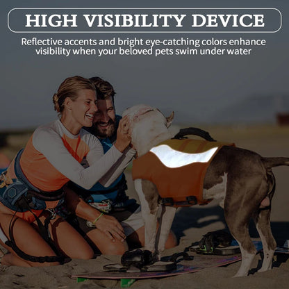 Ultimate Dog Life Jacket - Reflective Pet Vest for Safe Boating and Swimming - Perfect for Small and Medium Puppies