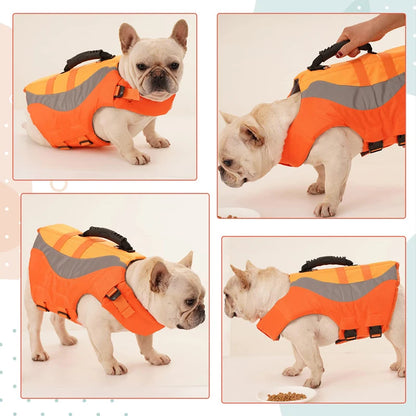 Ultimate Dog Life Jacket - Reflective Pet Vest for Safe Boating and Swimming - Perfect for Small and Medium Puppies