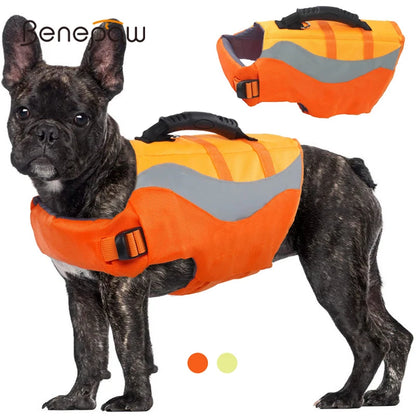Ultimate Dog Life Jacket - Reflective Pet Vest for Safe Boating and Swimming - Perfect for Small and Medium Puppies