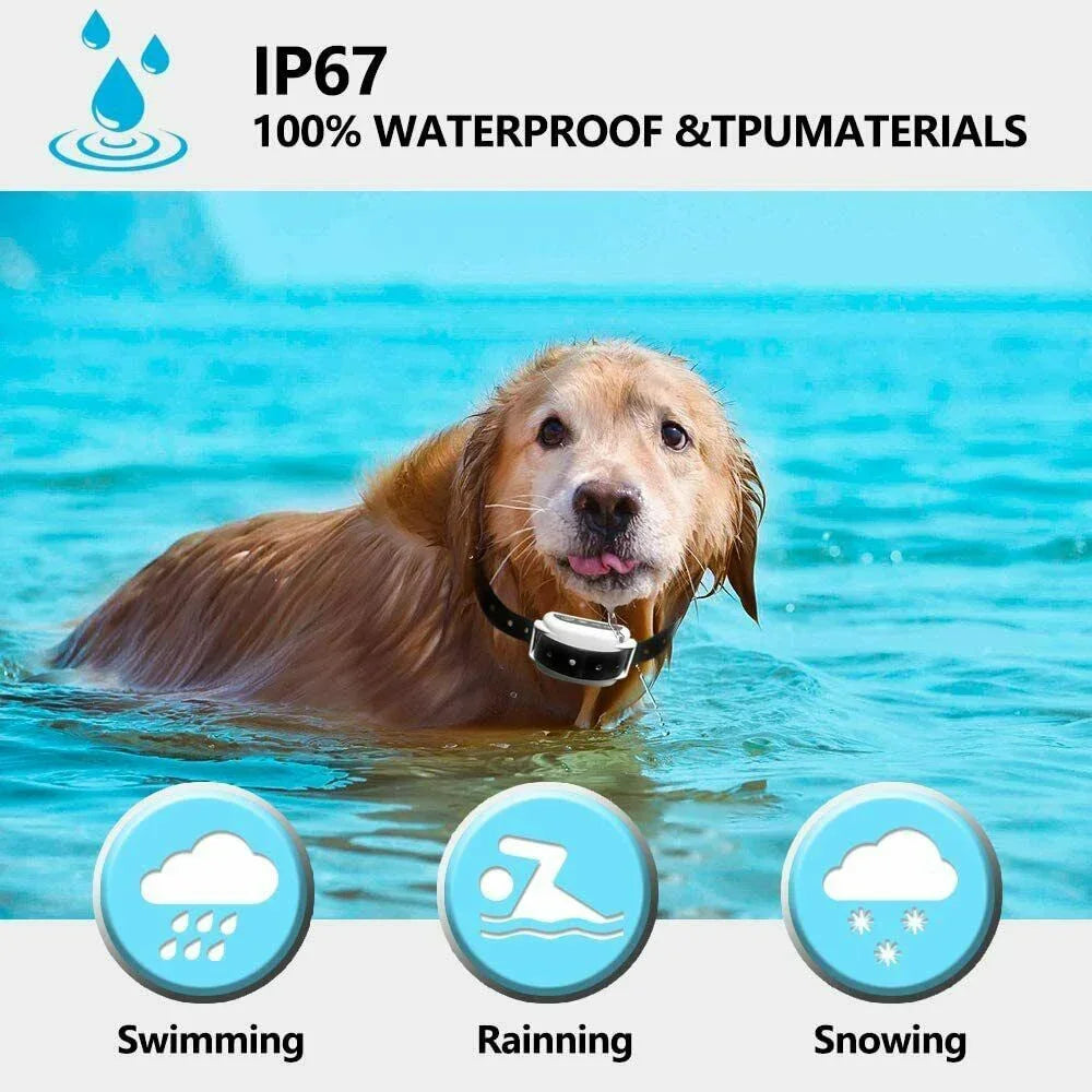 Revolutionary Pet Dog Wireless Electronic Fence – 500M Radius Containment System with Waterproof Training Collars for 1-3 Dogs