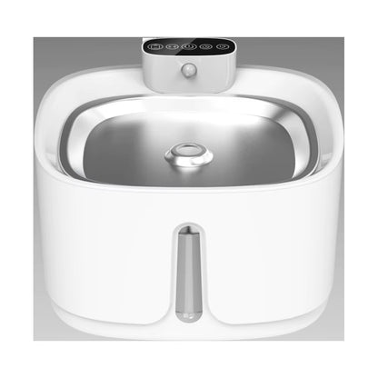 Stainless Steel Pet Smart Water Dispenser Wireless Cat Automatic Water Dispenser Filter Induction Cat and Dog Water Dispenser