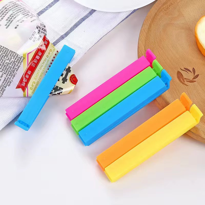 5-30Pcs Colorful Sealing Clips Moisture-Proof Fresh-Keeping Snack Bag Sealer Clamp for Plastic Bags ...