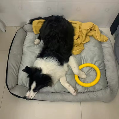 Winter Big Dog Bed Warm Fleece Pet House XXS to XXL for Small Medium Large Dogs Golden Retriever Bor...