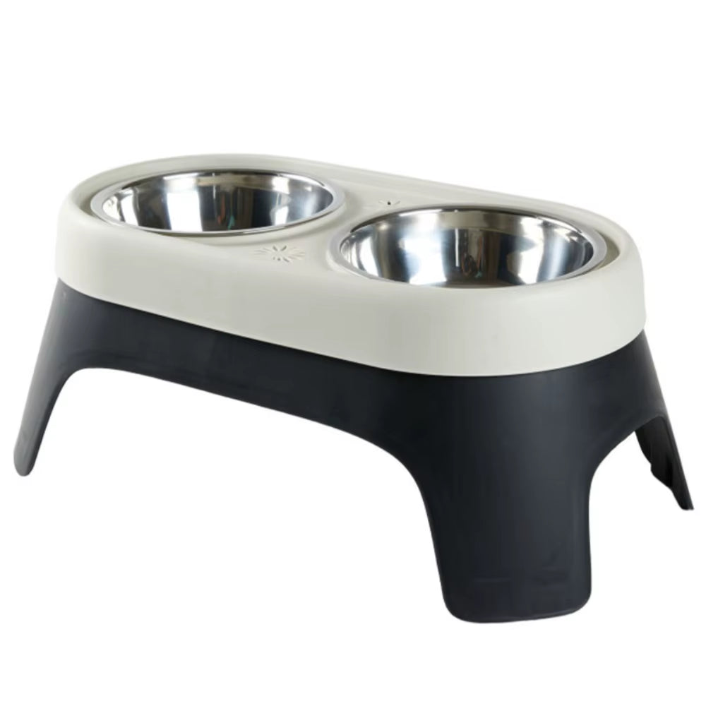 Elevate Your Pet's Dining Experience with Our Leak-Proof Elevated Food Bowl for Small Dogs and Cats