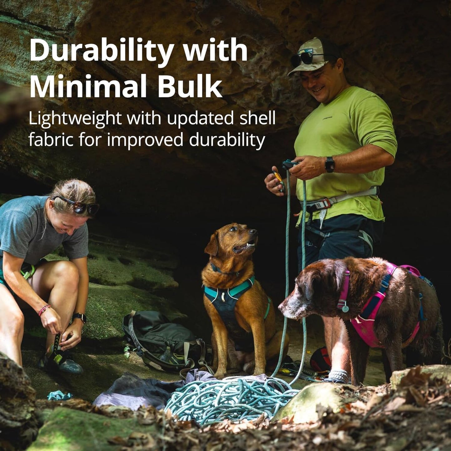 , Flagline Dog Harness, Lightweight and Reflective, No Pull Dog Lift Harness for Hiking, Running and Everyday Use, Granite Gray, Xx-Small